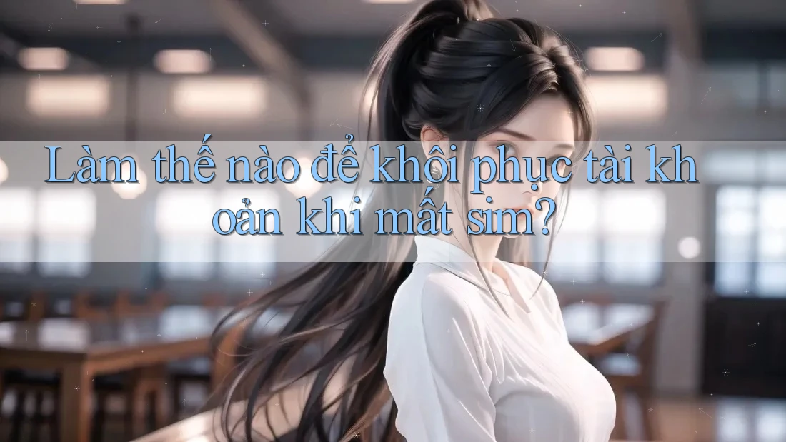 Làm thế nào để khôi phục tài khoản khi mất sim?