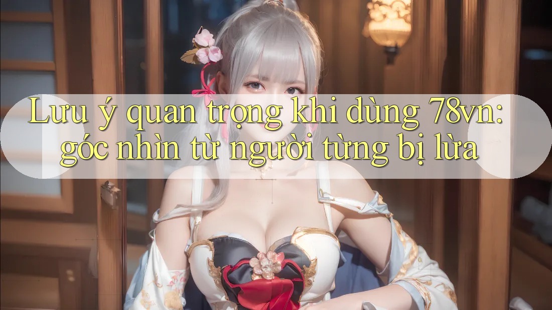 Lưu ý quan trọng khi dùng 78vn: góc nhìn từ người từng bị lừa Lưu ý quan trọng khi dùng 78vn: góc nhìn từ người từng bị lừa