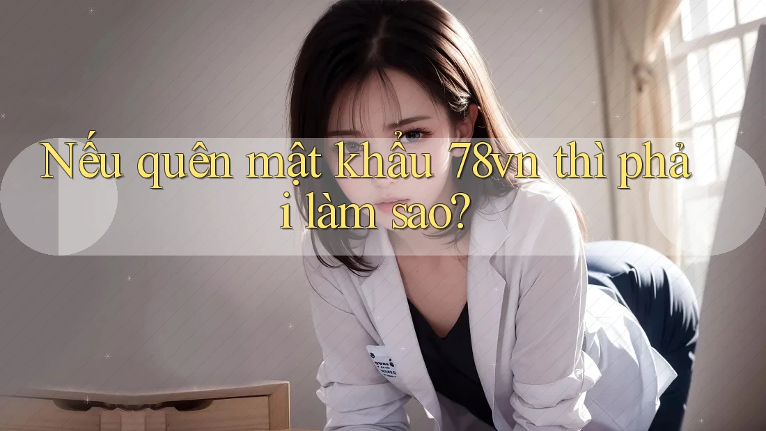 Nếu quên mật khẩu 78vn thì phải làm sao?