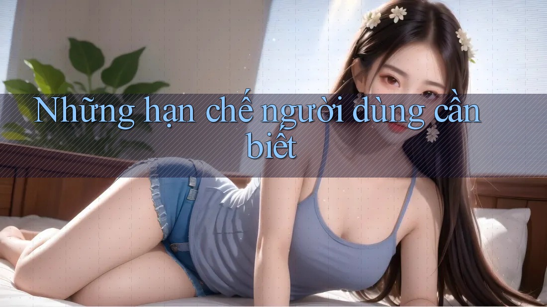 Những hạn chế người dùng cần biết