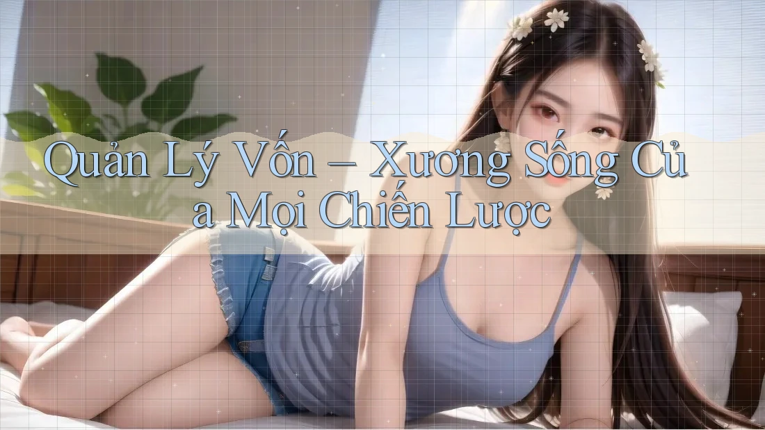 Quản Lý Vốn – Xương Sống Của Mọi Chiến Lược Quản Lý Vốn – Xương Sống Của Mọi Chiến Lược