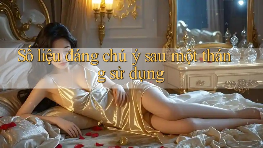 Số liệu đáng chú ý sau một tháng sử dụng