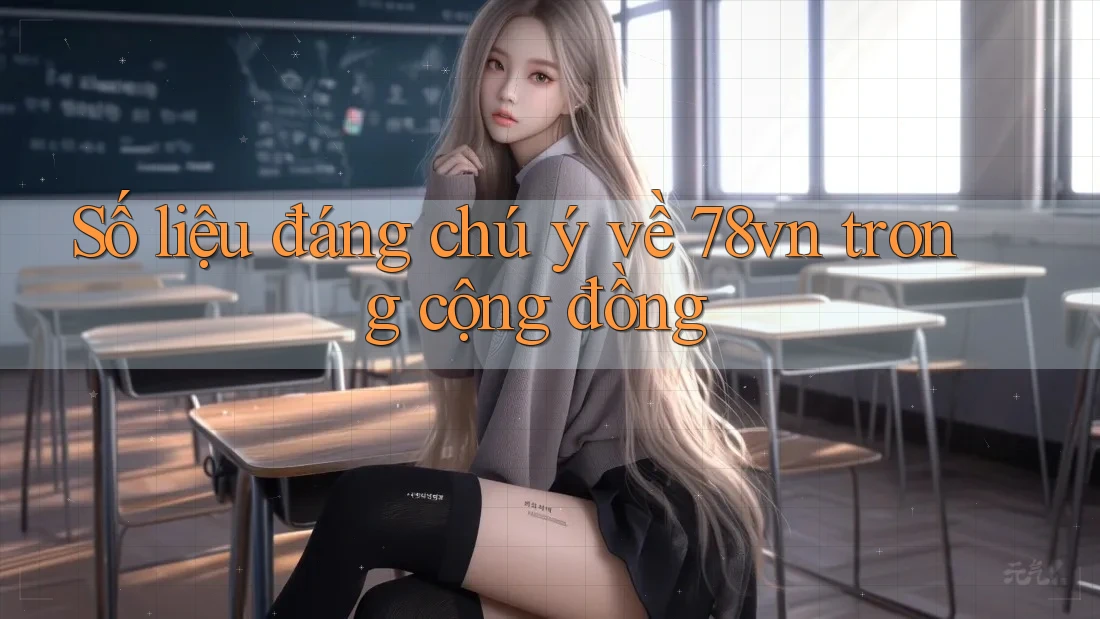 Số liệu đáng chú ý về 78vn trong cộng đồng