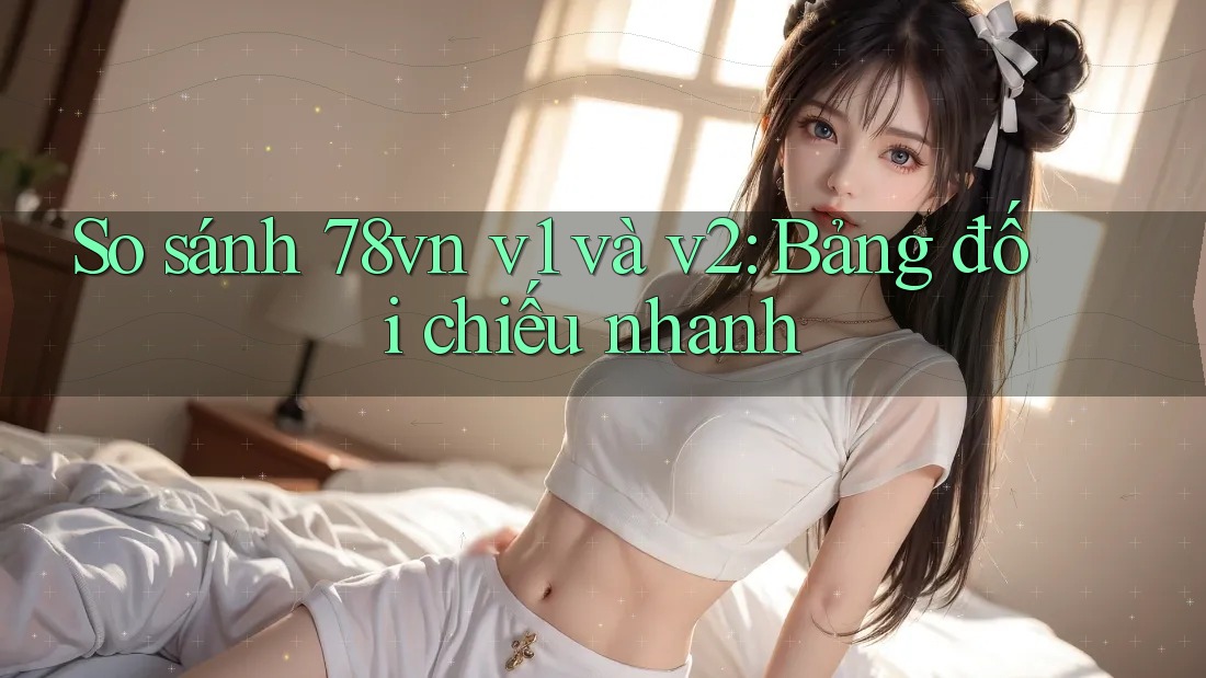 So sánh 78vn v1 và v2: Bảng đối chiếu nhanh