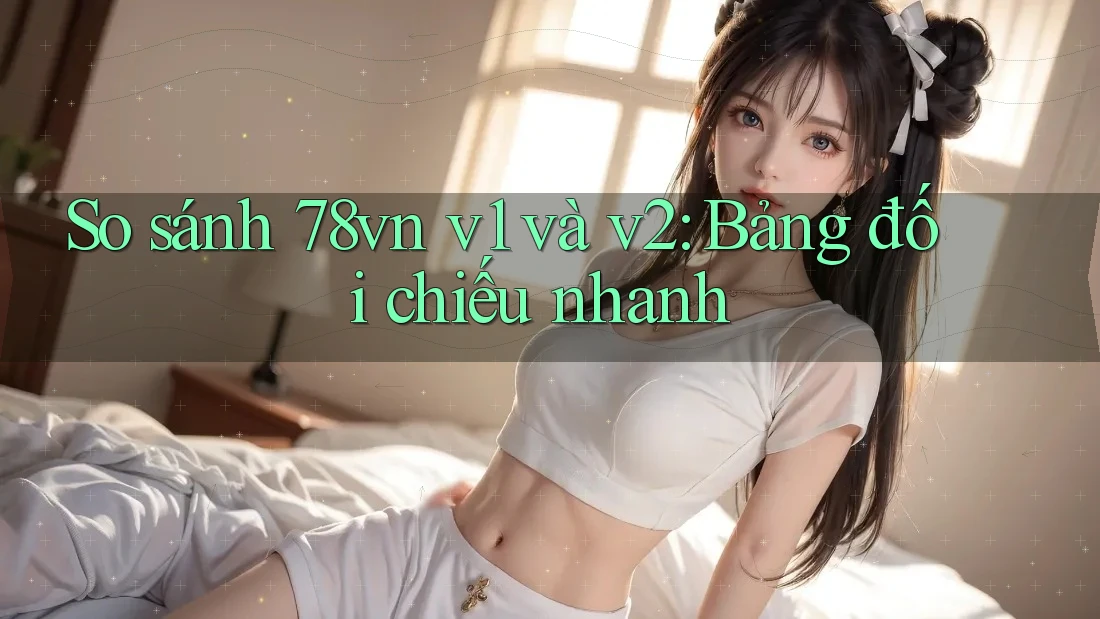 So sánh 78vn v1 và v2: Bảng đối chiếu nhanh