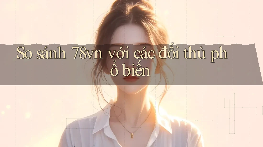 So sánh 78vn với các đối thủ phổ biến