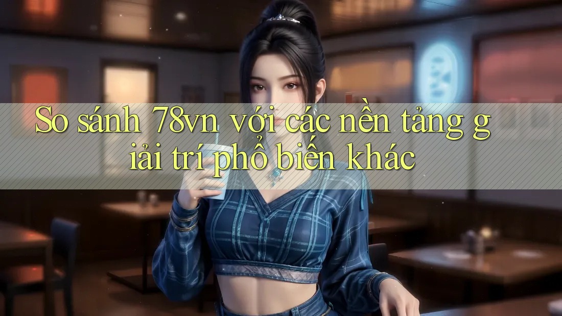 So sánh 78vn với các nền tảng giải trí phổ biến khác