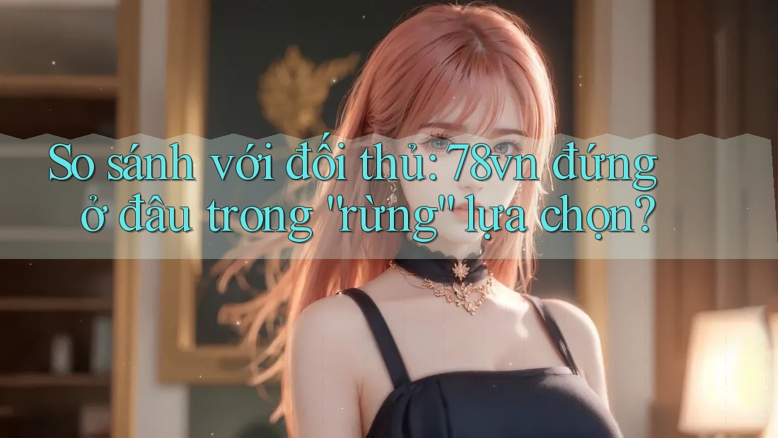 So sánh với đối thủ: 78vn đứng ở đâu trong “rừng” lựa chọn?