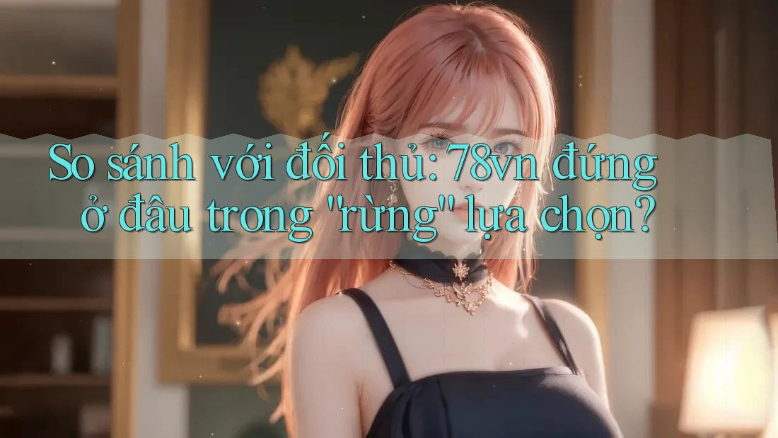 So sánh với đối thủ: 78vn đứng ở đâu trong “rừng” lựa chọn?