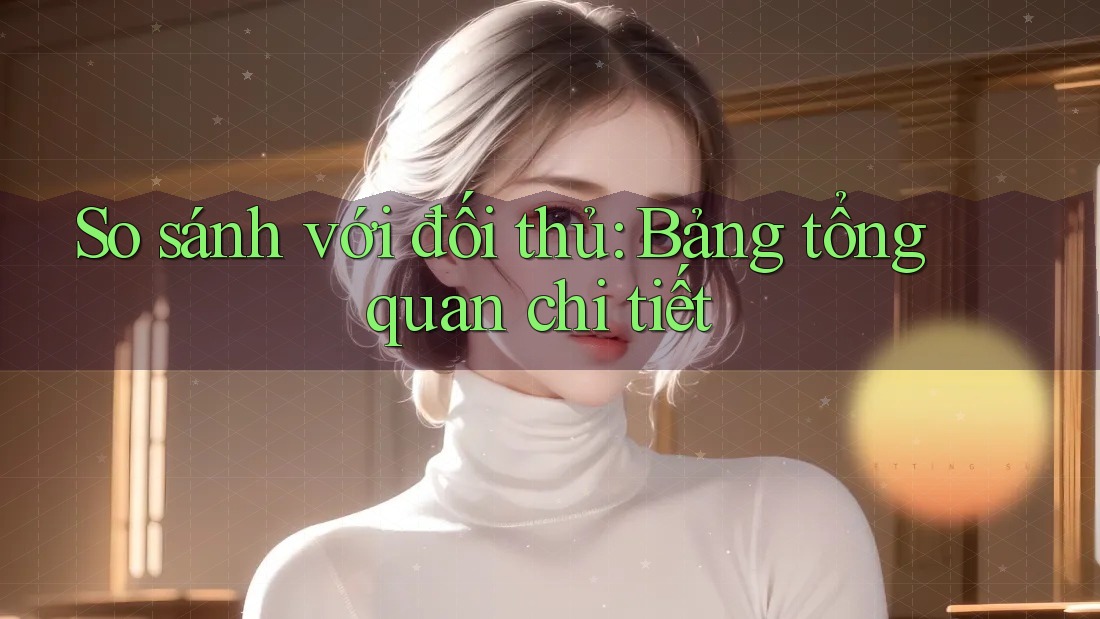So sánh với đối thủ: Bảng tổng quan chi tiết