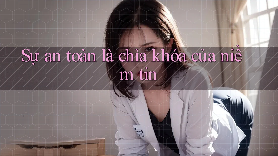 Sự an toàn là chìa khóa của niềm tin