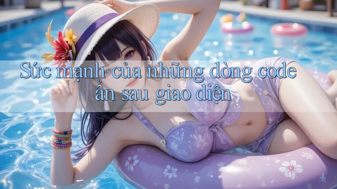 Sức mạnh của những dòng code ẩn sau giao diện