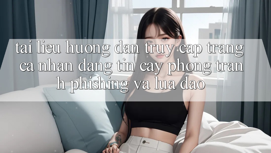 Tài liệu hướng dẫn Truy cập trang cá nhân Đáng tin cậy - Phòng Tránh Phishing Và Lừa Đảo