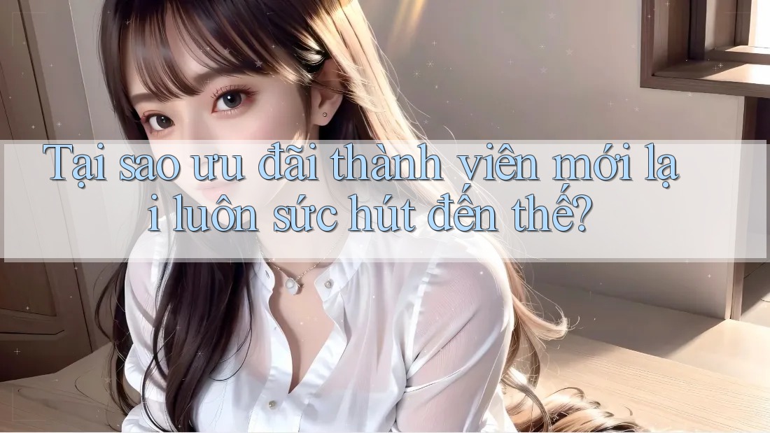 Tại sao ưu đãi thành viên mới lại luôn sức hút đến thế?