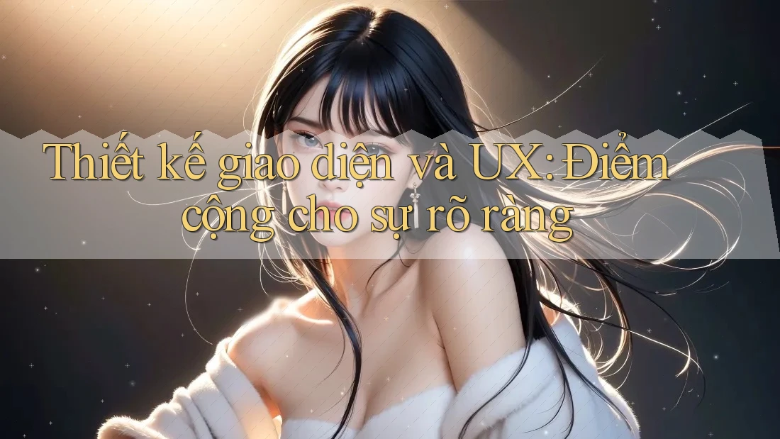 Thiết kế giao diện và UX: Điểm cộng cho sự rõ ràng