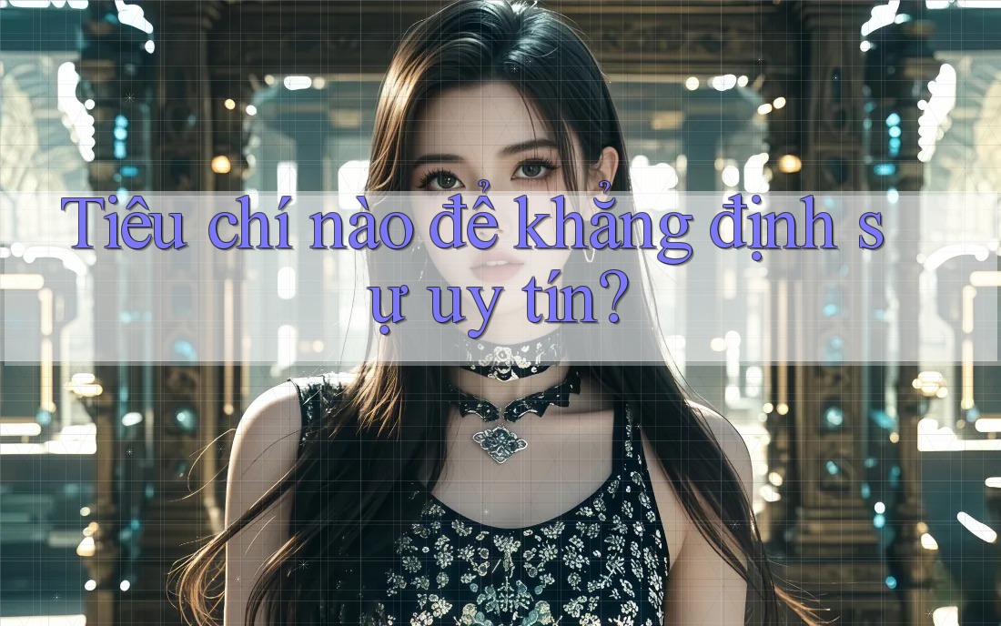 Tiêu chí nào để khẳng định sự uy tín?