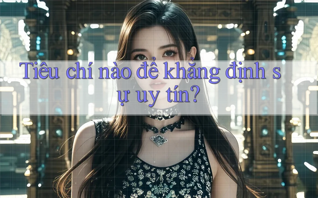 Tiêu chí nào để khẳng định sự uy tín?