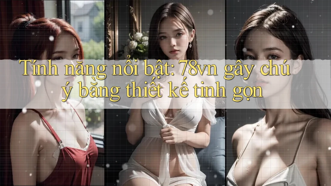 Tính năng nổi bật: 78vn gây chú ý bằng thiết kế tinh gọn