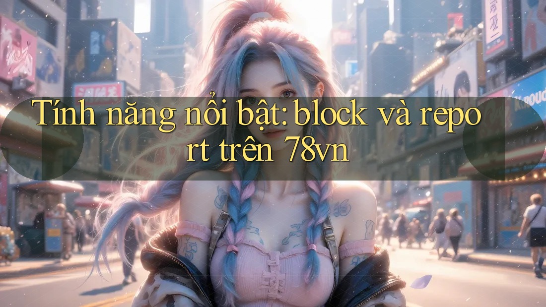 Tính năng nổi bật: block và report trên 78vn