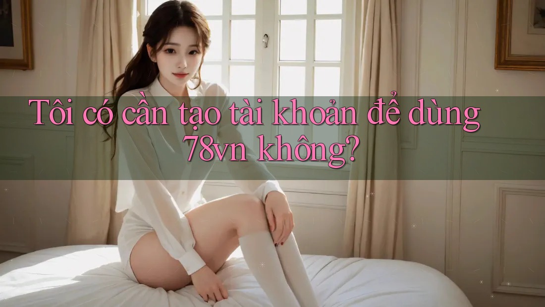 Tôi có cần tạo tài khoản để dùng 78vn không?