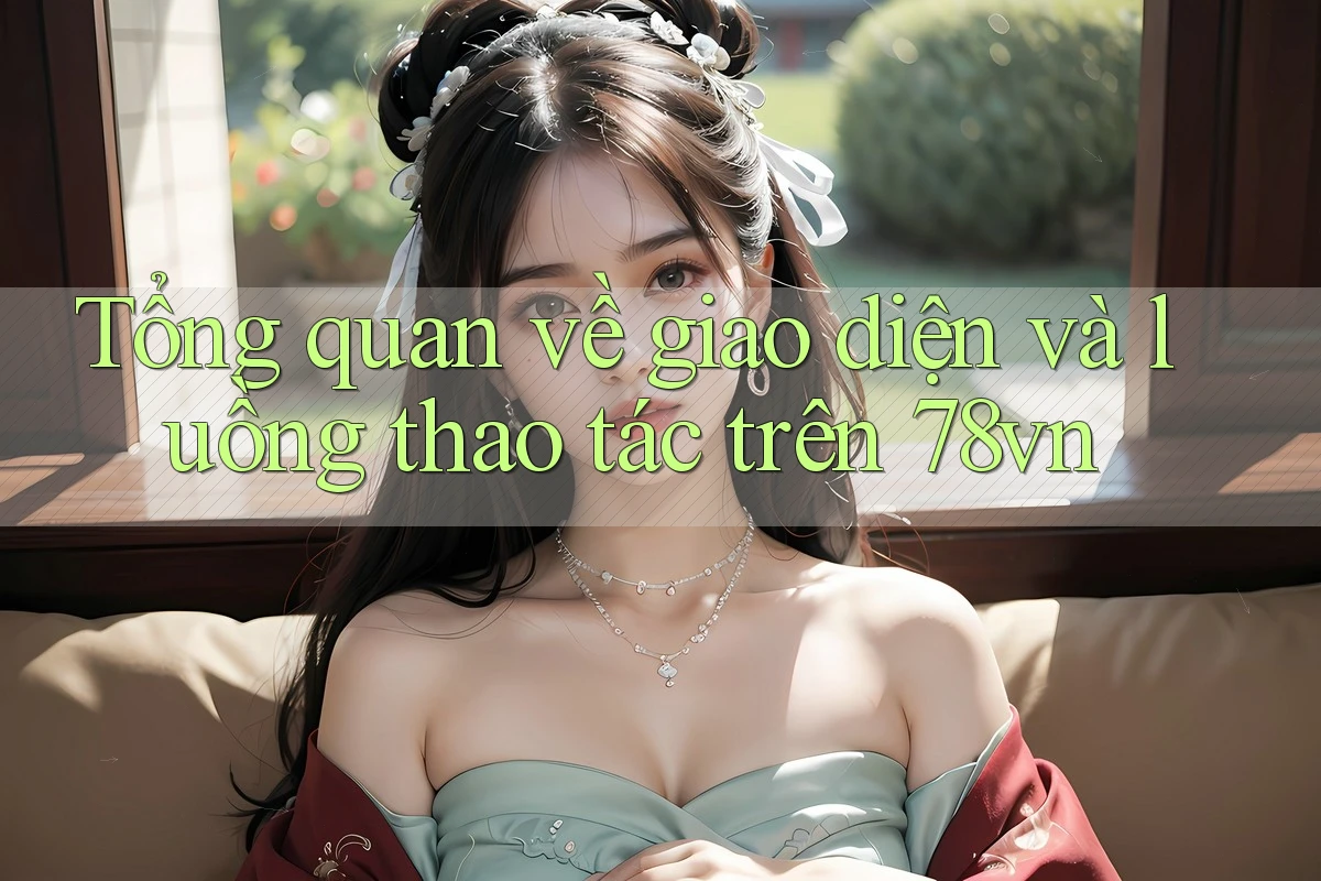 Tổng quan về giao diện và luồng thao tác trên 78vn