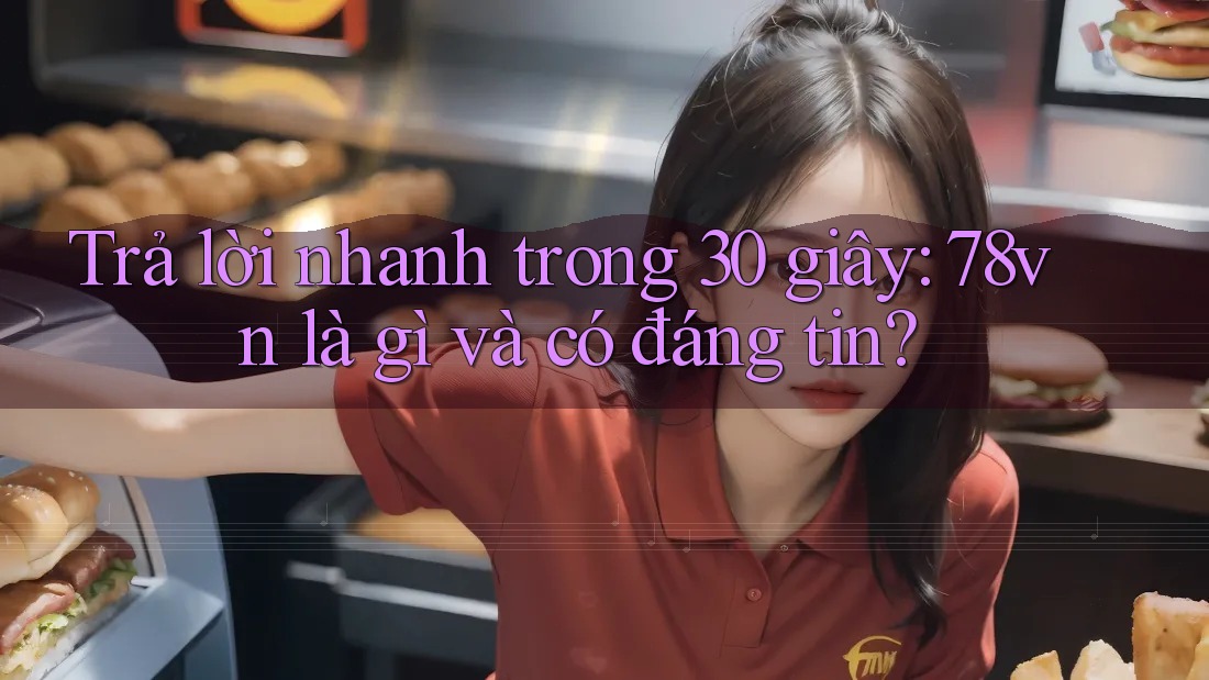 Trả lời nhanh trong 30 giây: 78vn là gì và có đáng tin?
