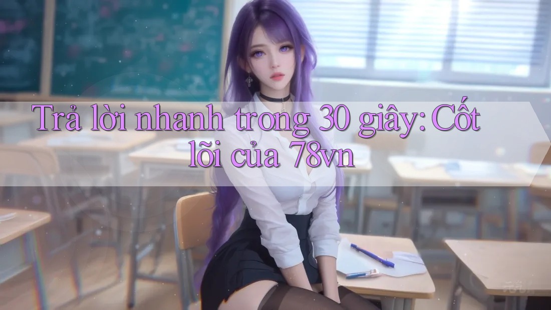 Trả lời nhanh trong 30 giây: Cốt lõi của 78vn