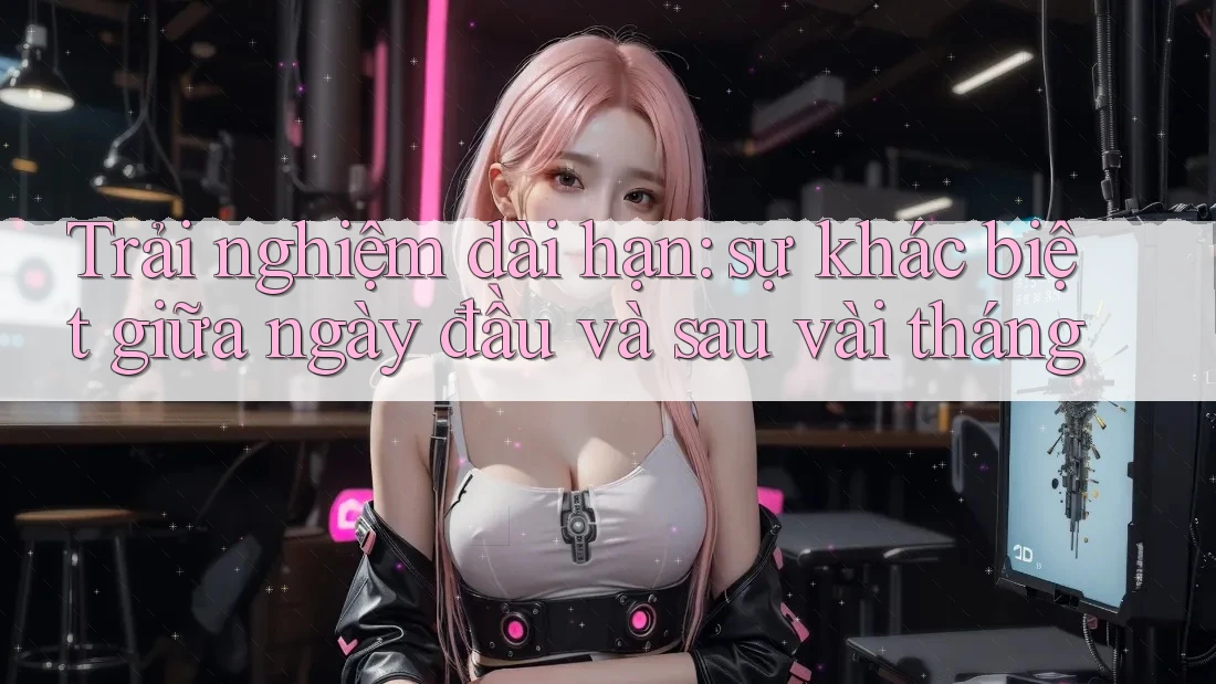 Trải nghiệm dài hạn: sự khác biệt giữa ngày đầu và sau vài tháng