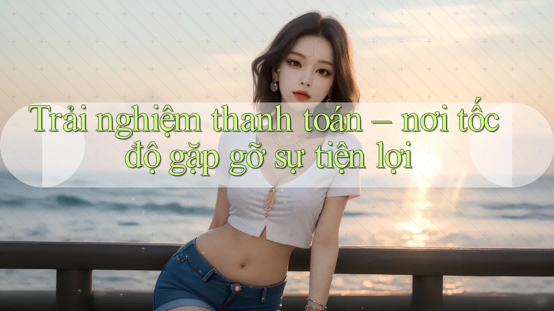 Trải nghiệm thanh toán – nơi tốc độ gặp gỡ sự tiện lợi