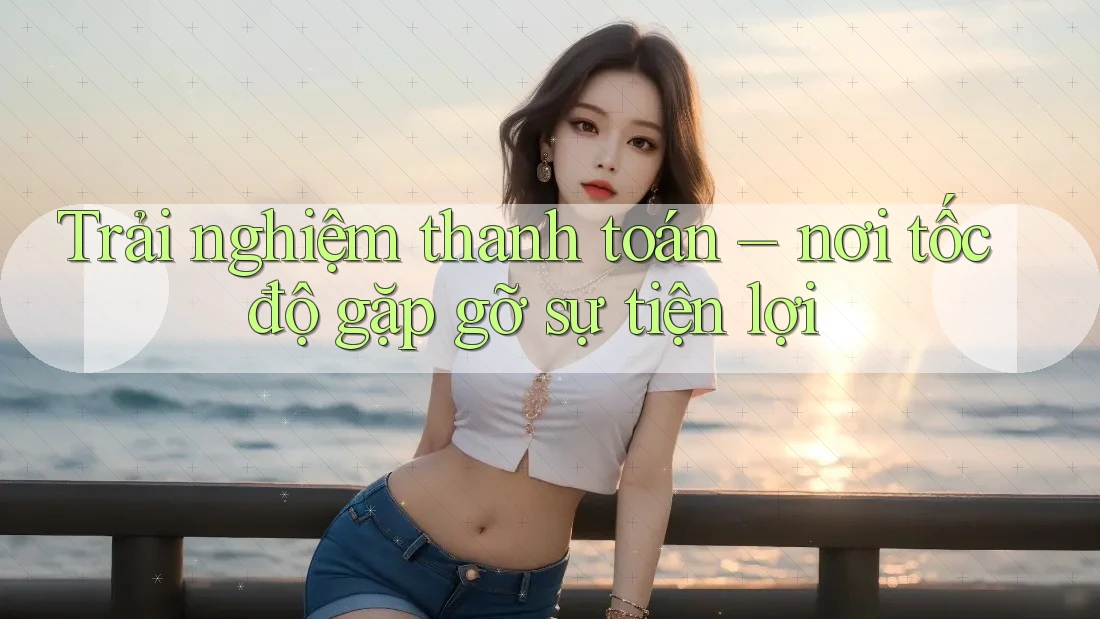 Trải nghiệm thanh toán – nơi tốc độ gặp gỡ sự tiện lợi
