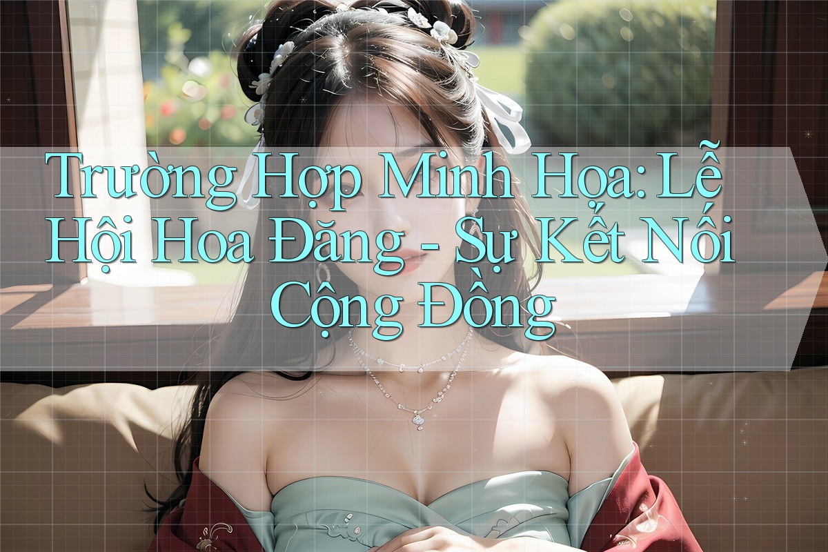 Trường Hợp Minh Họa: Lễ Hội Hoa Đăng - Sự Kết Nối Cộng Đồng