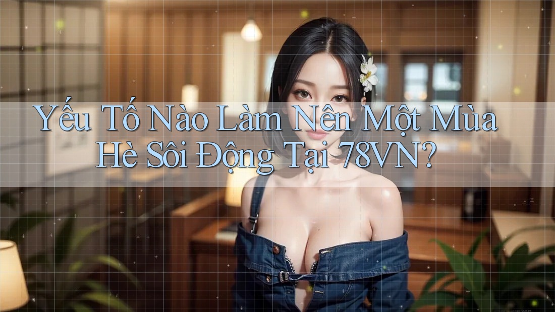 Yếu Tố Nào Làm Nên Một Mùa Hè Sôi Động Tại 78VN?